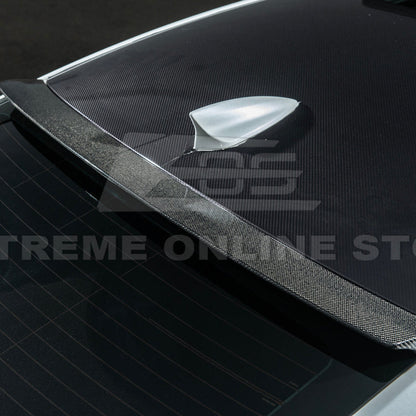 2013-19 Cadillac ATS ATS-V Coupe Carbon Fiber Rear Roof Top Window Spoiler image 16