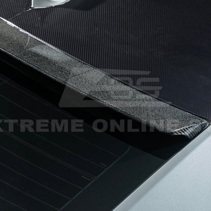 2013-19 Cadillac ATS ATS-V Coupe Carbon Fiber Rear Roof Top Window Spoiler image 17