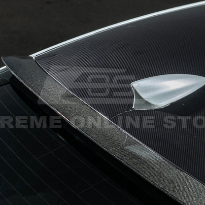 2013-19 Cadillac ATS ATS-V Coupe Carbon Fiber Rear Roof Top Window Spoiler image 18