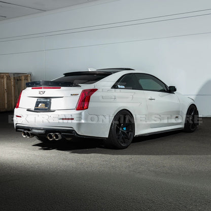 2013-19 Cadillac ATS ATS-V Coupe Carbon Fiber Rear Roof Top Window Spoiler image 6