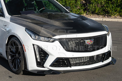 2022-24 Cadillac CT5-V Blackwing Sedan Front Lip Splitter image 6