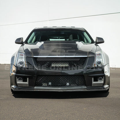 2009-15 Cadillac CTS-V Front Upper Lower Badgeless Grille image 29