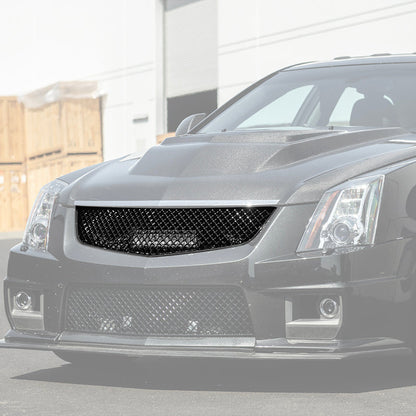 2009-15 Cadillac CTS-V Front Upper Badgeless Grille image 20