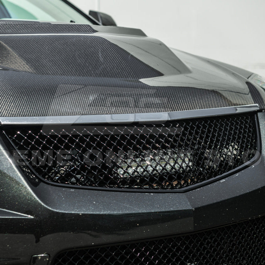2009-15 Cadillac CTS-V Front Upper Lower Badgeless Grille image 33
