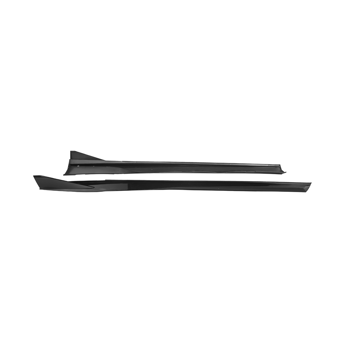 2010-2015 Camaro LT LS SS Performance Track GLOSSY BLACK Side Skirts Rocker Panel image 19