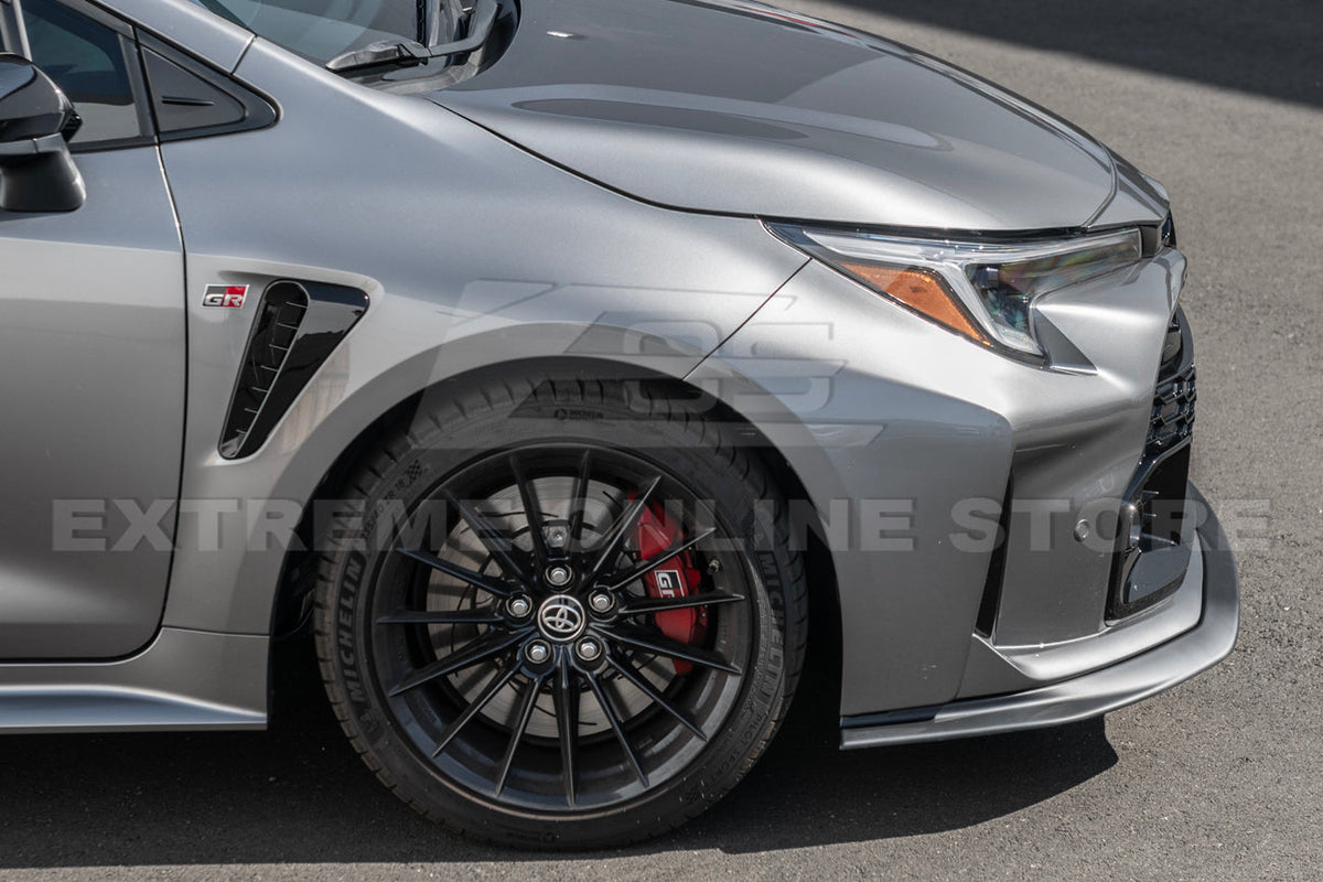 2023-2024 Toyota GR Corolla Carbon Fiber Front Lip Splitter image 23
