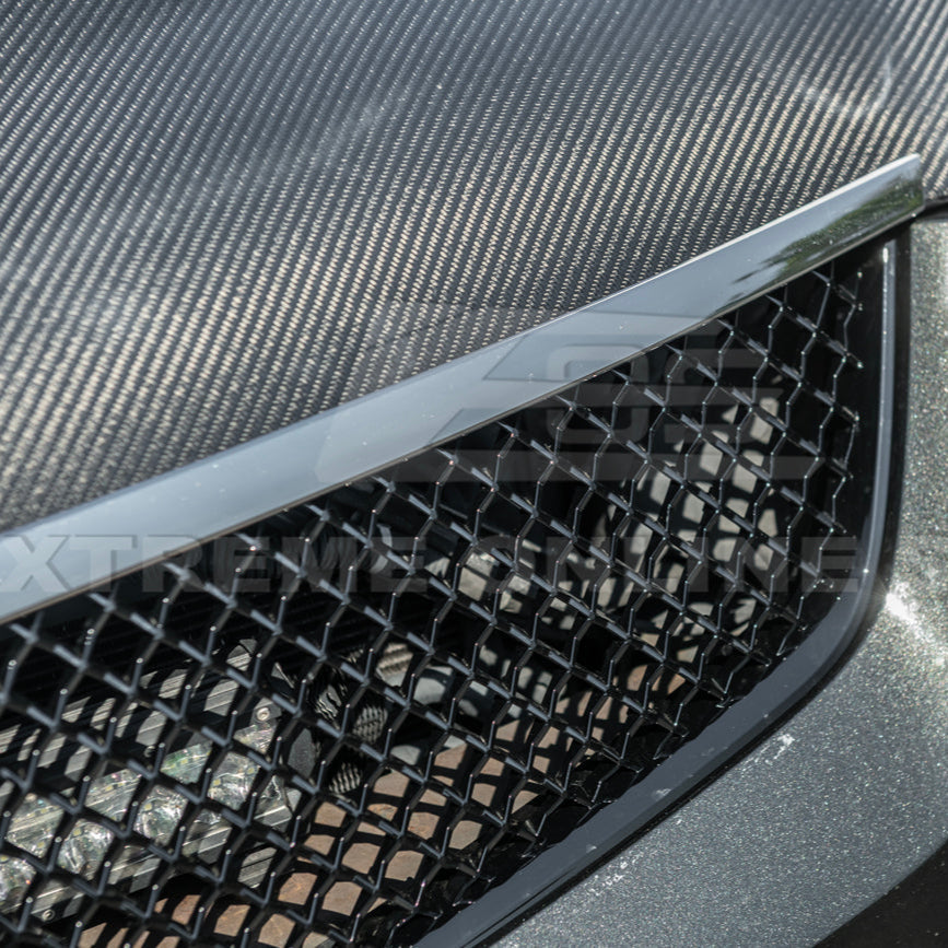 2009-15 Cadillac CTS-V Front Upper Badgeless Grille image 30