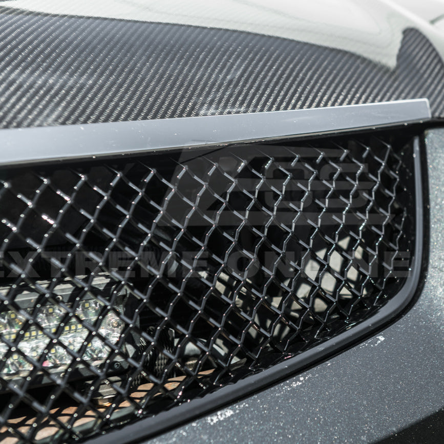 2009-15 Cadillac CTS-V Front Upper Badgeless Grille image 31