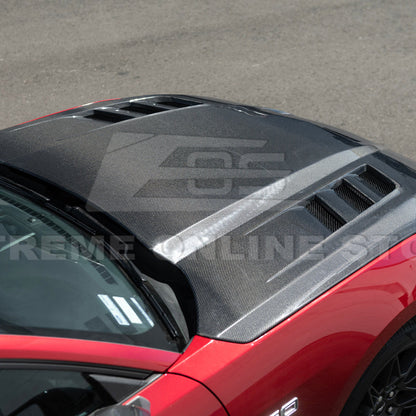 2024-Up Ford Mustang Front Bumper Hood Vented Cover image 10