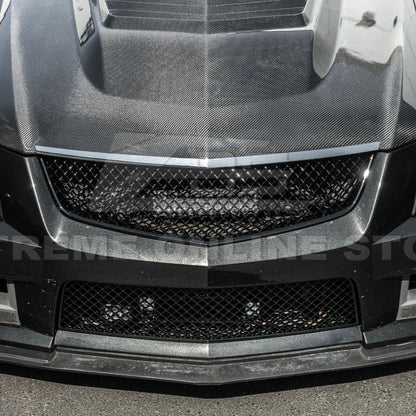 2009-15 Cadillac CTS-V Factory Style Front Lower Badgeless Grille image 29