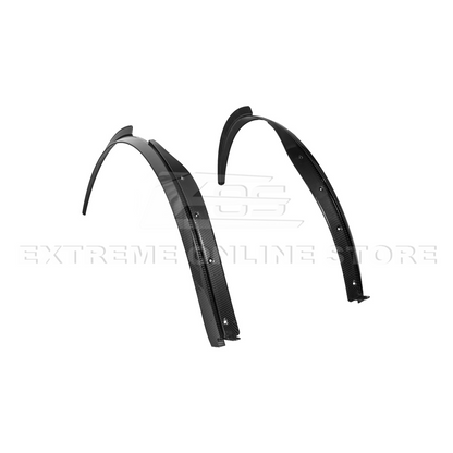 Chevrolet Corvette C8 Stingray DRY CARBON FIBER Side Wheel Fender image 133
