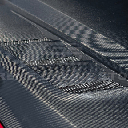 2024-Up Ford Mustang Front Bumper Hood Vented Cover image 14
