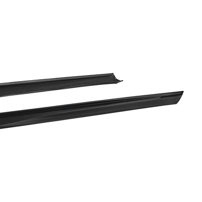 2010-2015 Camaro LT LS SS Performance Track GLOSSY BLACK Side Skirts Rocker Panel image 25