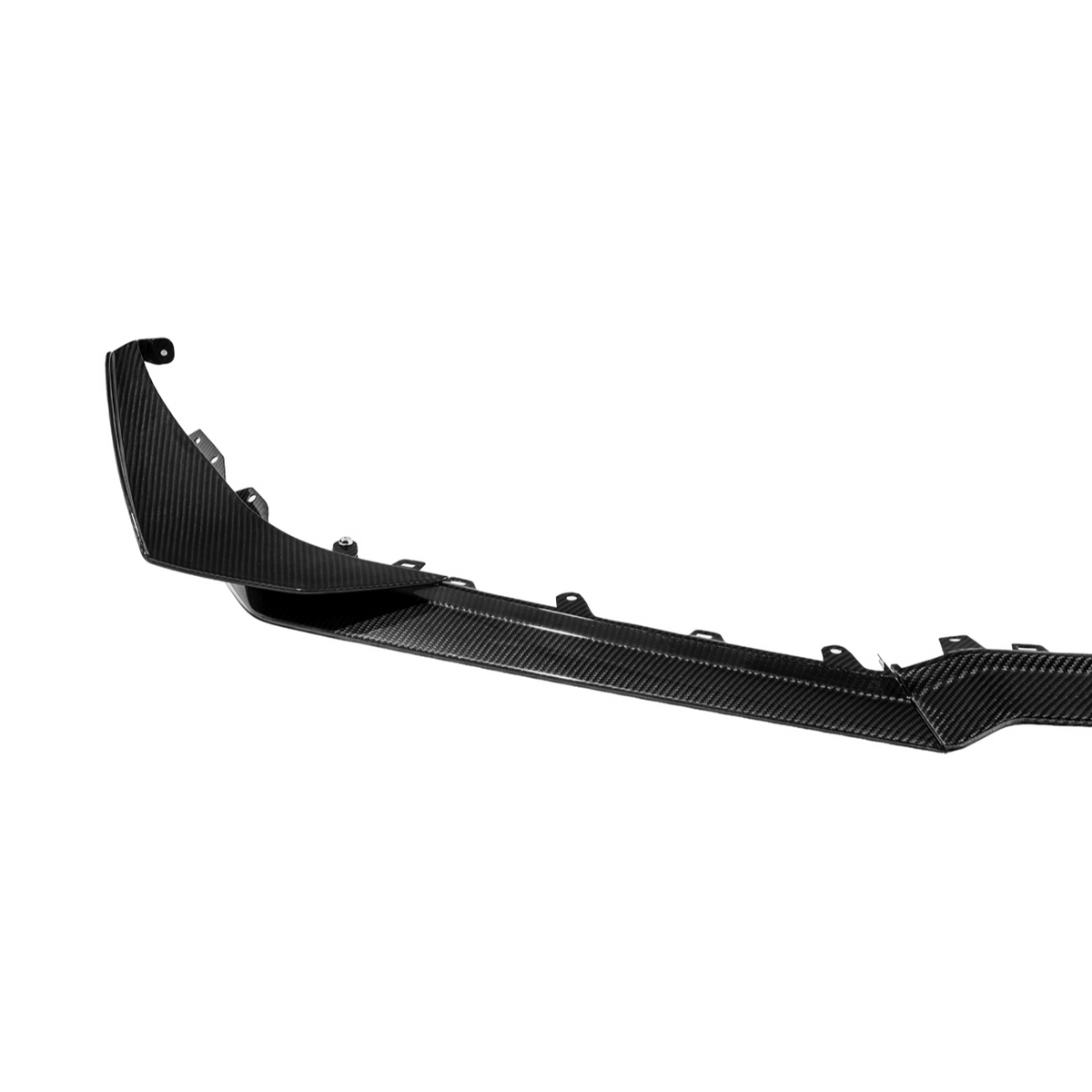 Corvette C8 Z06 | Z07 DRY Carbon Fiber Front Splitter & No Drill Canards image 16