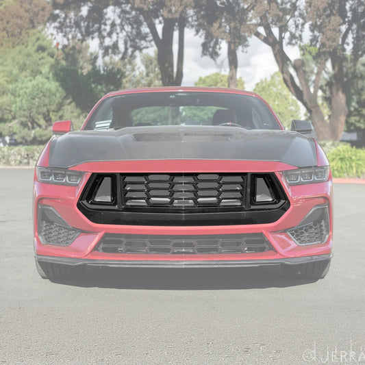 2024+ Ford Mustang Dark Horse Style Upper Front Grille Insert image 1