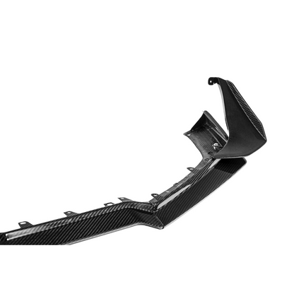 Corvette C8 Z06 | Z07 DRY Carbon Fiber Front Splitter & No Drill Canards image 18