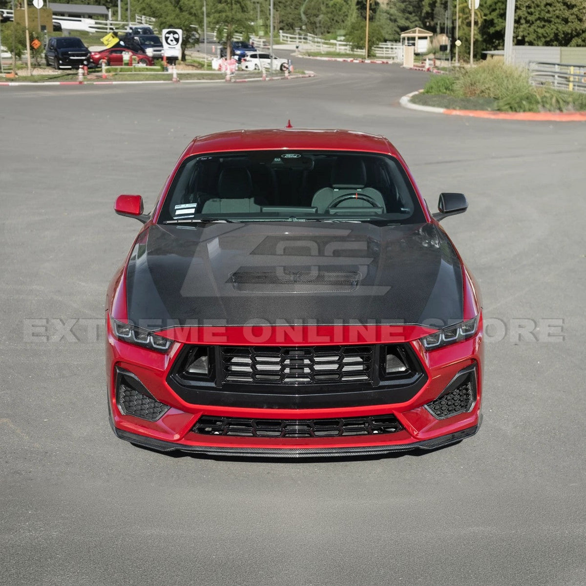 2024+ Ford Mustang Dark Horse Style Front Grille Insert image 7