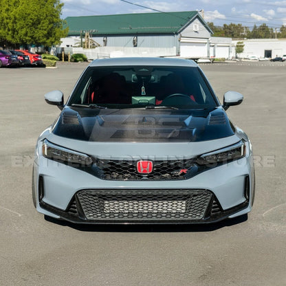 2023-Up Honda Civic FL5 Type-R | JDM Varis Style Front Hood Cover image 7