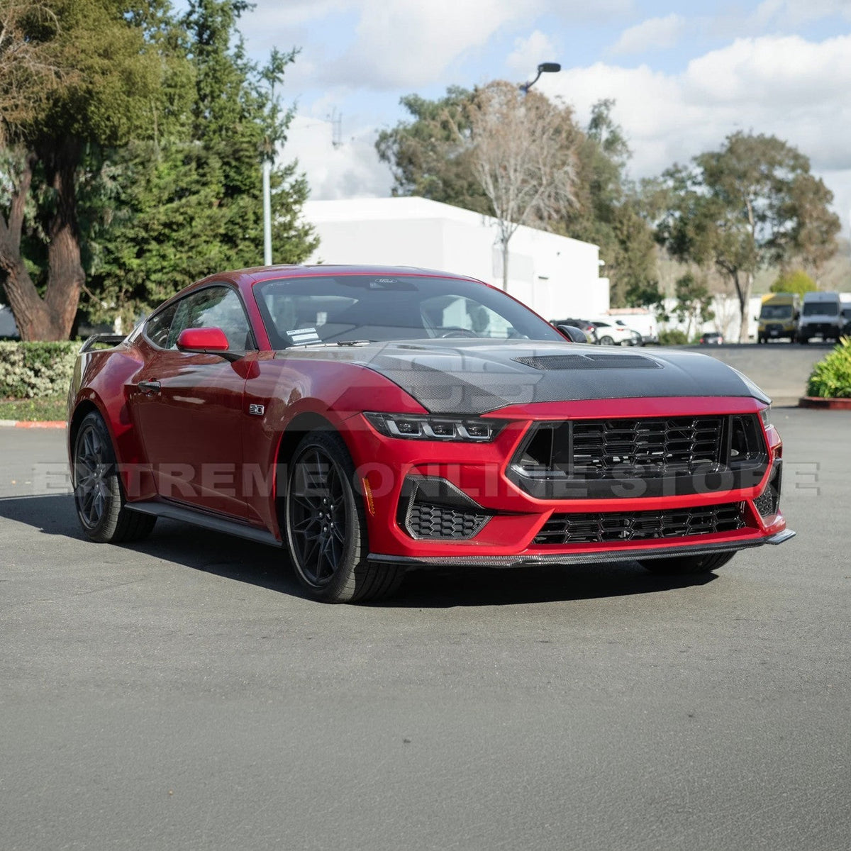 2024+ Ford Mustang Dark Horse Style Lower Front Grille Insert image 8