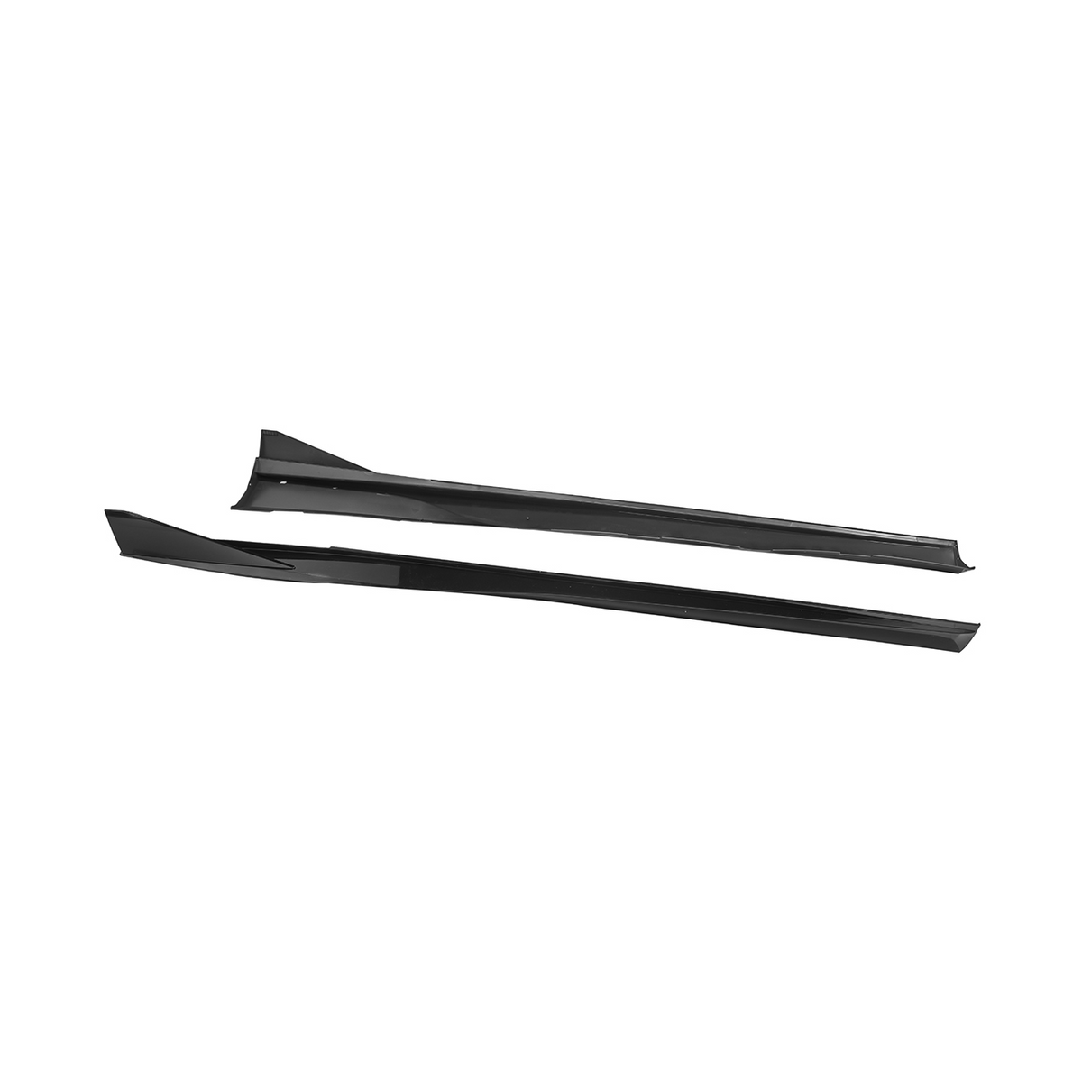 2010-2015 Camaro LT LS SS Performance Track GLOSSY BLACK Side Skirts Rocker Panel image 29