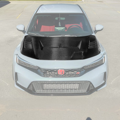 2023-Up Honda Civic FL5 Type-R | JDM Varis Style Front Hood Cover image 1