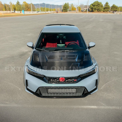 2023-Up Honda Civic FL5 Type-R | JDM Varis Style Front Hood Cover image 6