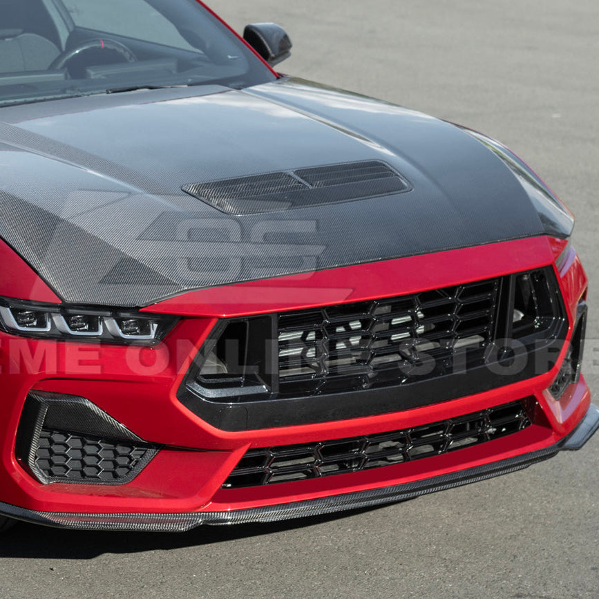 2024+ Ford Mustang Dark Horse Style Upper Front Grille Insert image 8