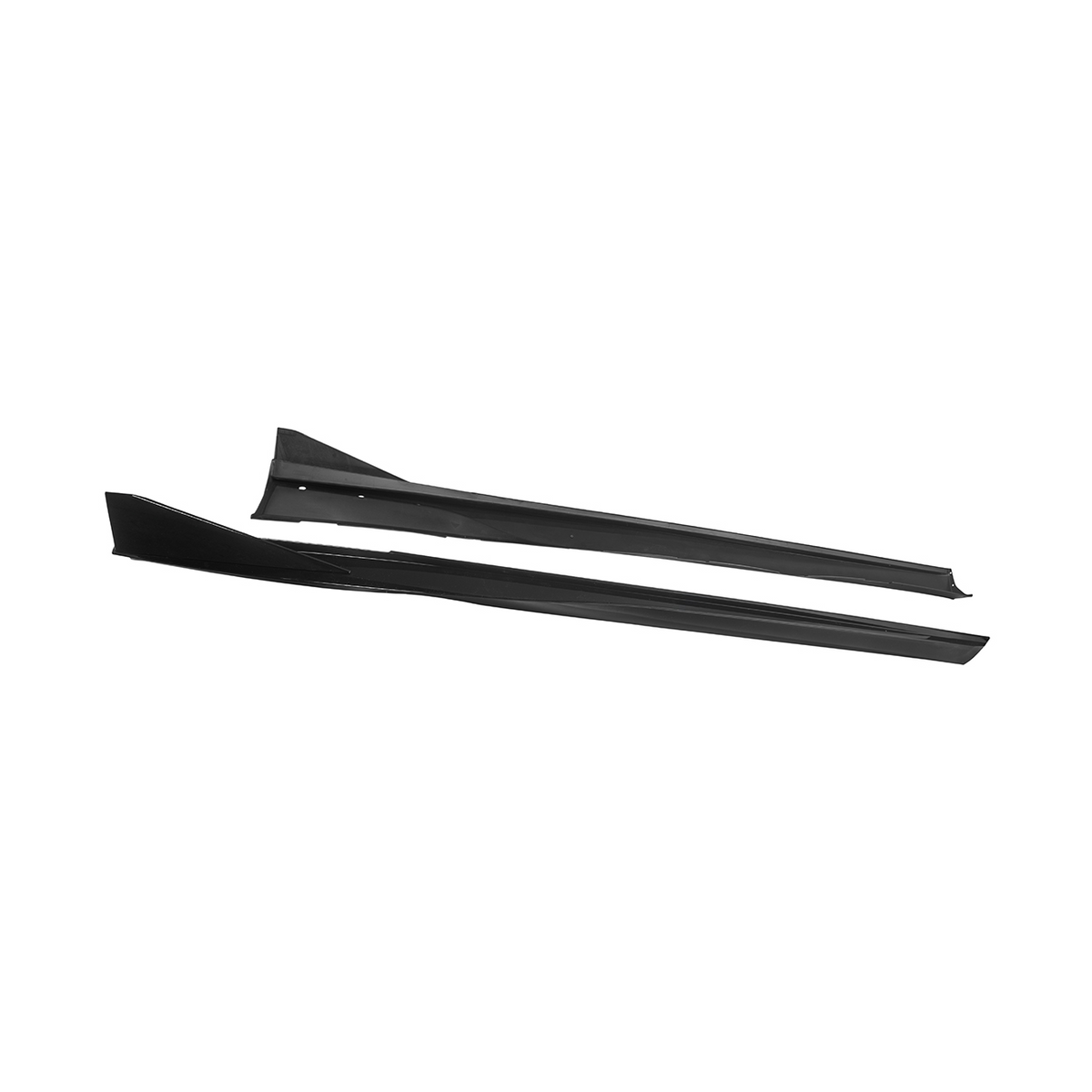 2010-2015 Camaro LT LS SS Performance Track GLOSSY BLACK Side Skirts Rocker Panel image 30