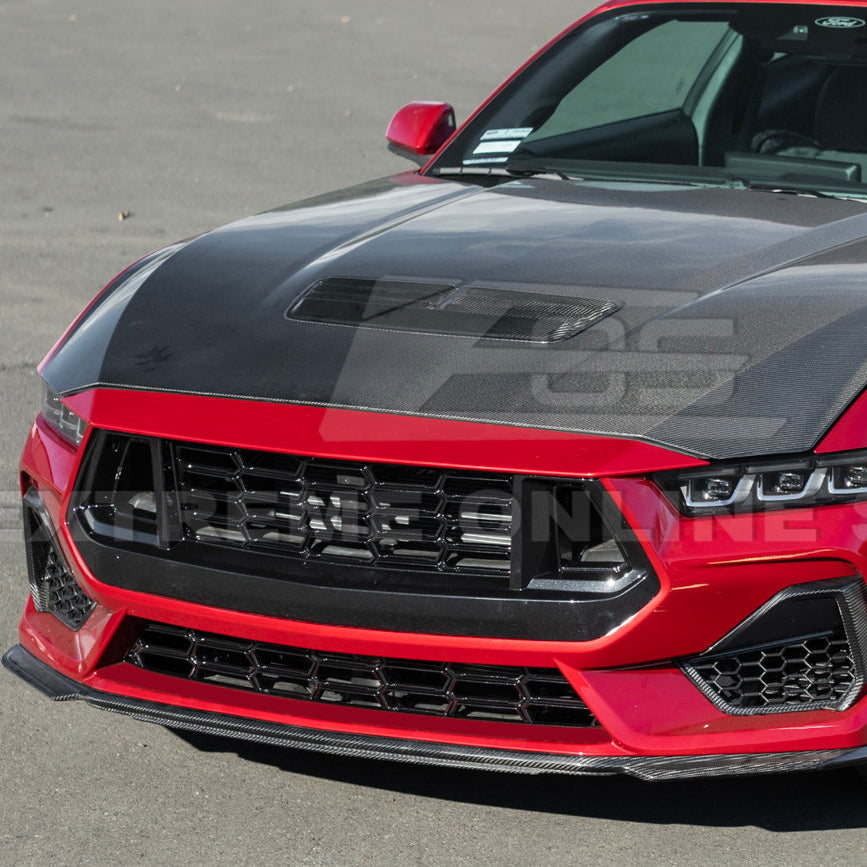 2024+ Ford Mustang Dark Horse Style Lower Front Grille Insert image 5