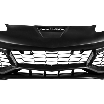 2005-2013 Corvette C6 Base | C7 ZR1 Style Primed Front Bumper Conversion Kit image 9
