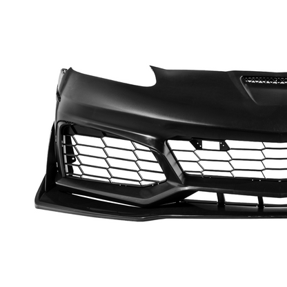 2005-2013 Corvette C6 Base | C7 ZR1 Style Primed Front Bumper Conversion Kit image 8