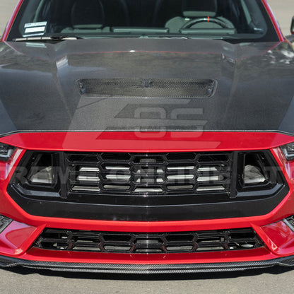 2024+ Ford Mustang Dark Horse Style Front Grille Insert image 11