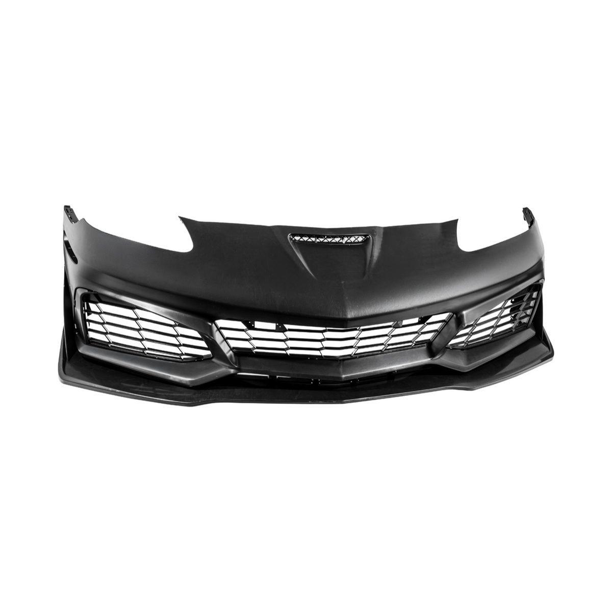 2005-2013 Corvette C6 Base | C7 ZR1 Style Primed Front Bumper Conversion Kit image 3
