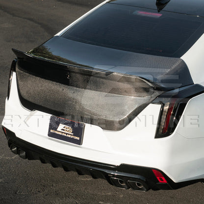2020-Up Cadillac CT4 Rear Trunk w/ Blackwing Spoiler image 8