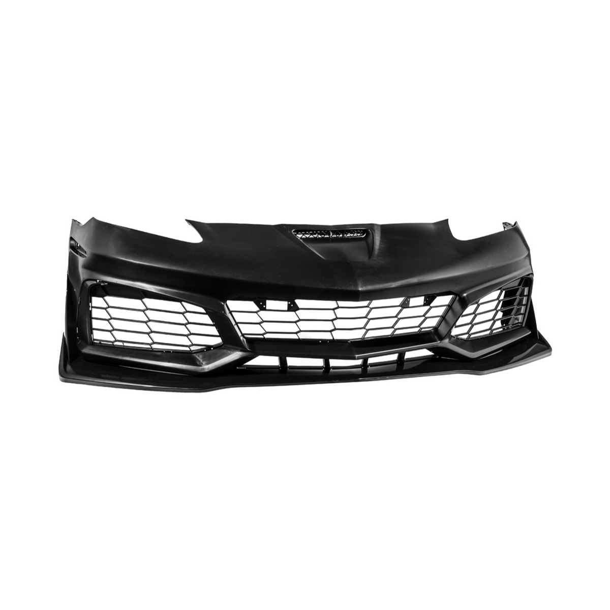 2005-2013 Corvette C6 Base | C7 ZR1 Style Primed Front Bumper Conversion Kit image 1