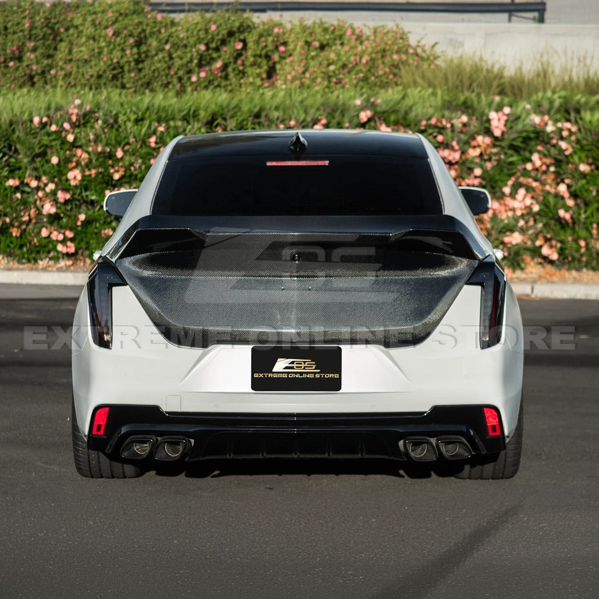 2020-Up Cadillac CT4 Rear Trunk w/ Blackwing Spoiler image 6