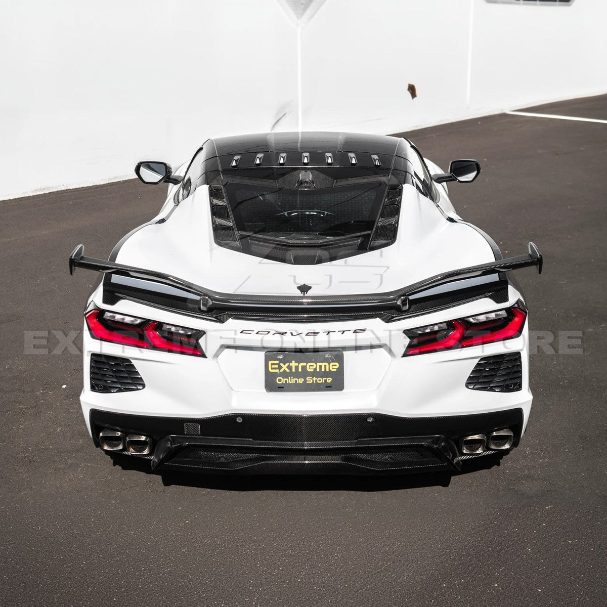 Chevrolet Corvette C8 Rear Roof Vortex Generators image 6