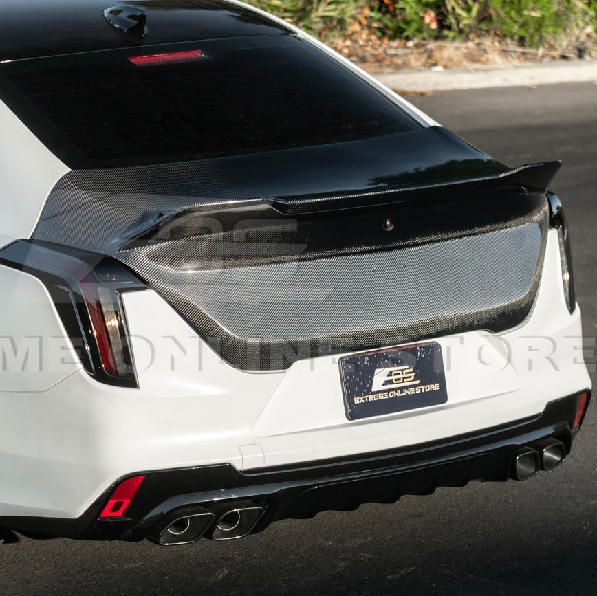 2020-Up Cadillac CT4 Rear Trunk w/ Blackwing Spoiler image 5