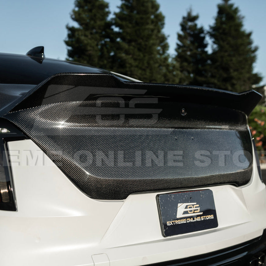 2020-Up Cadillac CT4 Rear Trunk w/ Blackwing Spoiler image 9