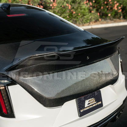 2020-Up Cadillac CT4 Rear Trunk w/ Blackwing Spoiler image 10