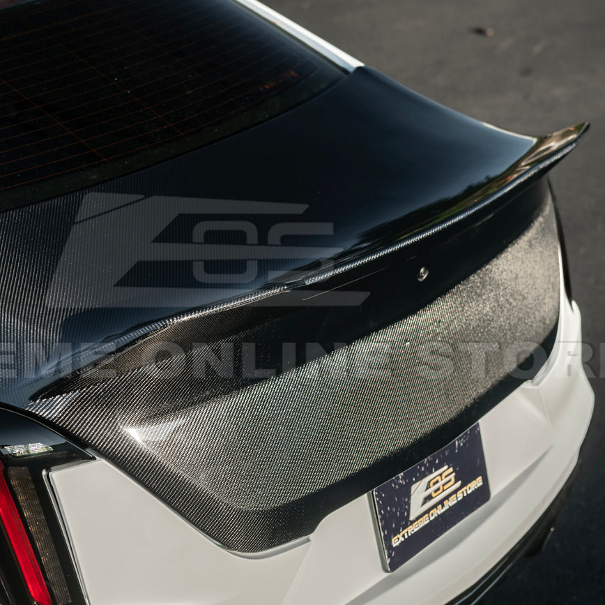 2020-Up Cadillac CT4 Rear Trunk w/ Blackwing Spoiler image 11