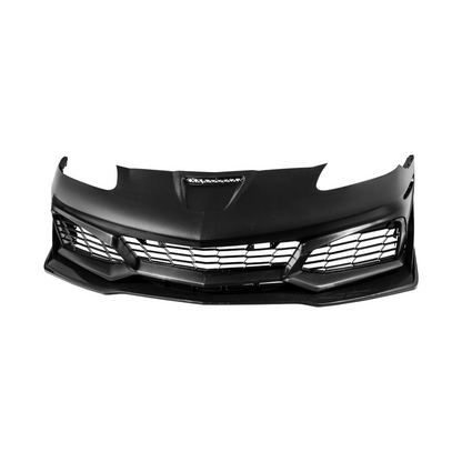 2005-2013 Corvette C6 Base | C7 ZR1 Style Primed Front Bumper Conversion Kit image 5
