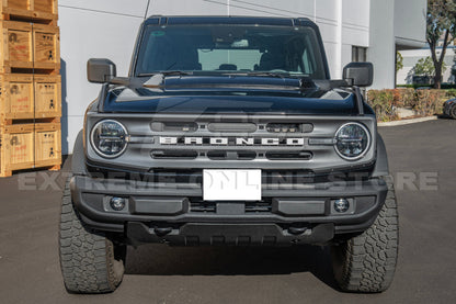 2021-Up Ford Bronco Raptor Package Front Hood Bonnet Scoop Cover image 5