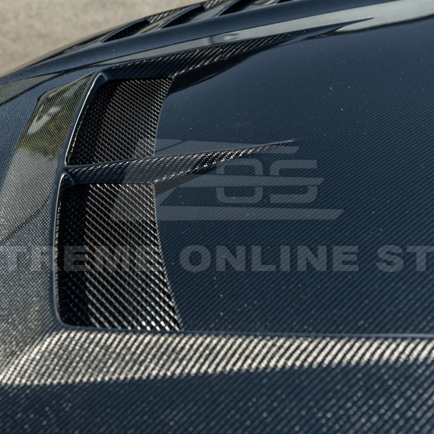2023-Up Honda Civic FL5 Type-R | JDM Varis Style Front Hood Cover image 17