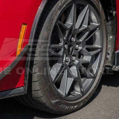 2024+ Ford Mustang DRY CARBON FIBER Fender Flares Mud Flap image 16