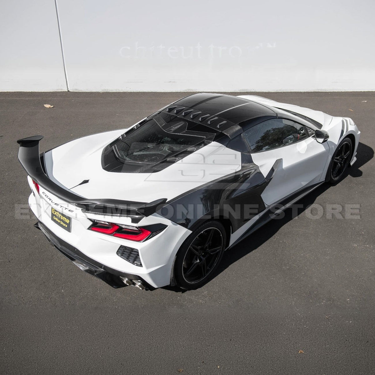 Chevrolet Corvette C8 Rear Roof Vortex Generators image 7