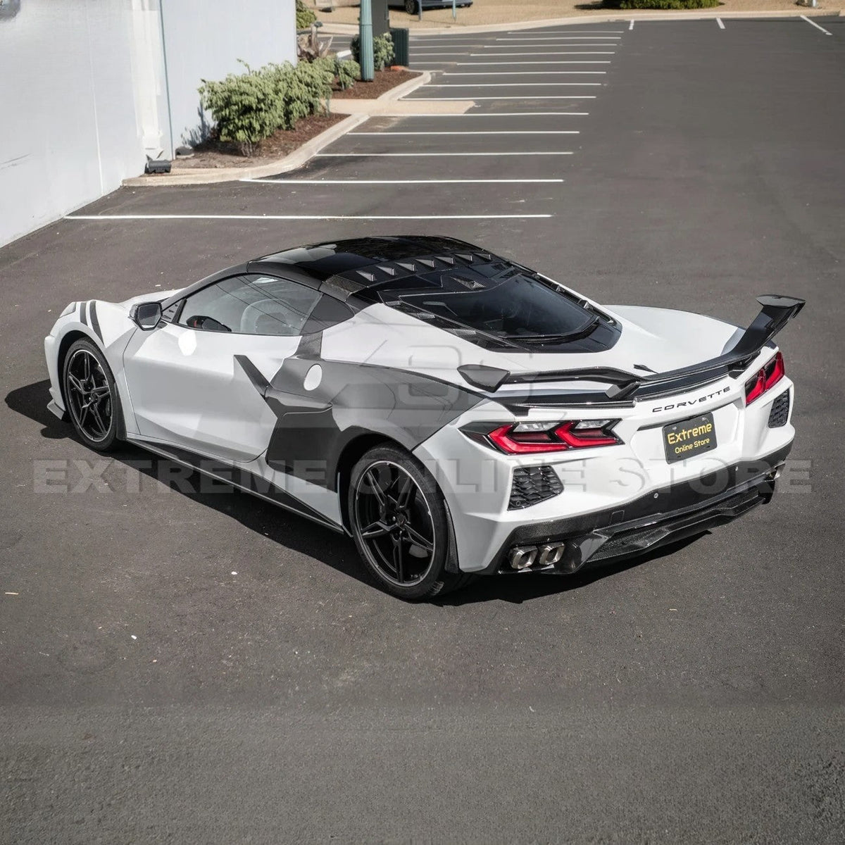 Chevrolet Corvette C8 Rear Roof Vortex Generators image 4