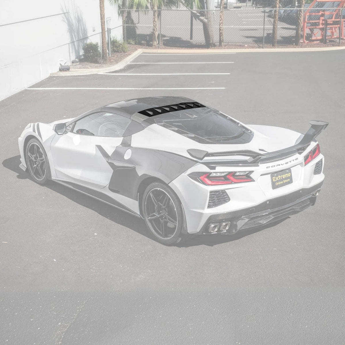 Chevrolet Corvette C8 Rear Roof Vortex Generators image 3