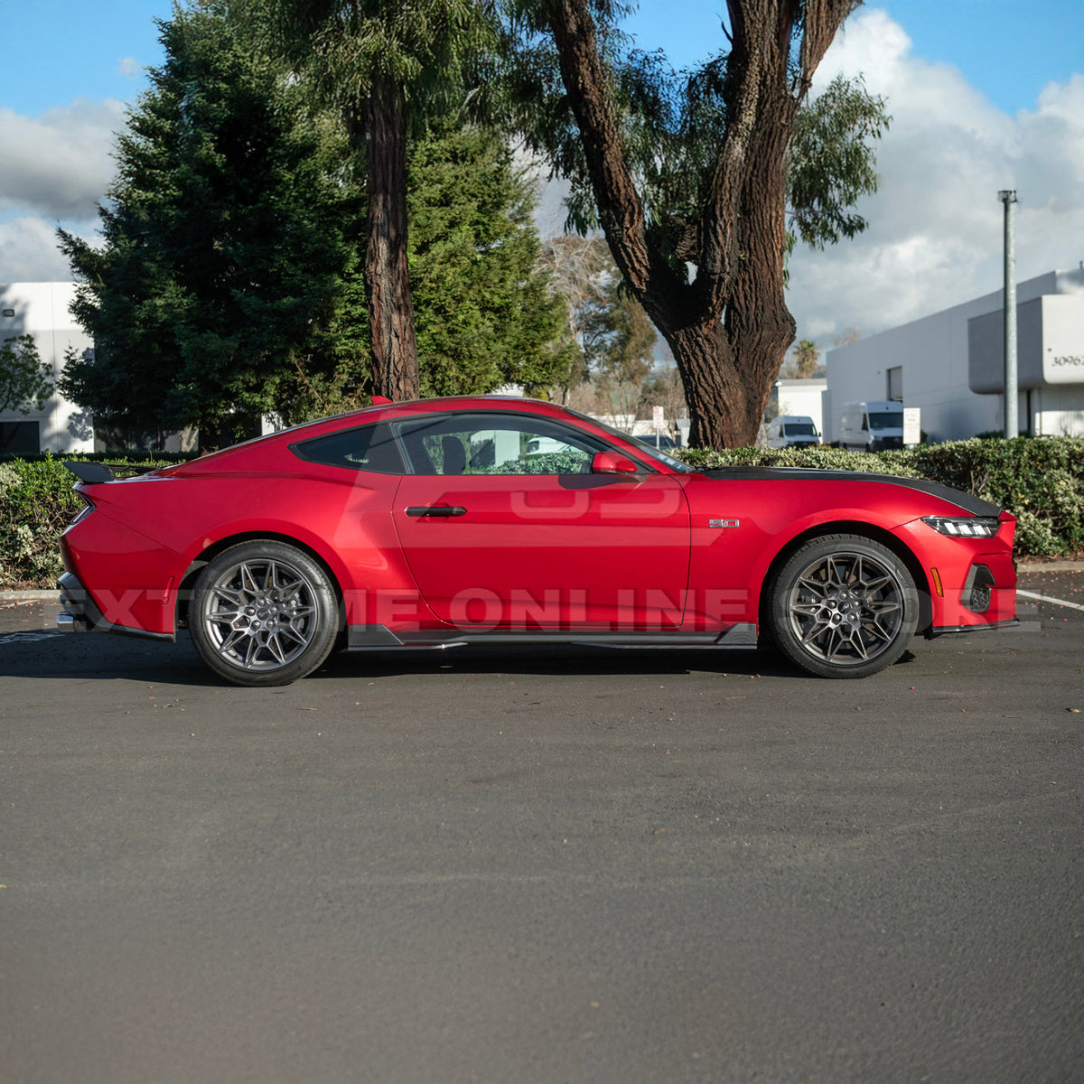 2024+ Ford Mustang Side Skirts Extension image 42