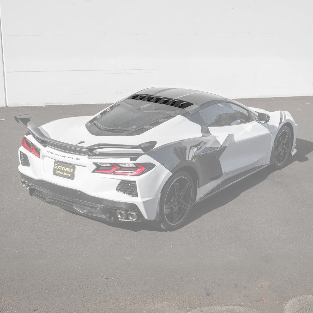 Chevrolet Corvette C8 Rear Roof Vortex Generators image 22